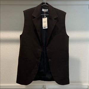 Mango Black Women's Vest